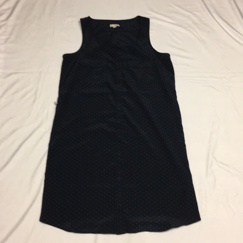 Polka Dotted Button Up Dress